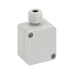 Корпус TK PC 55-4-v, серая крышка, с литым кабельным вводом