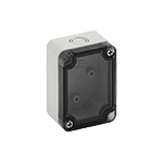 Корпус TK PC 75-4-tm, прозрачная крышка, с входами