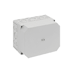 Корпус TK PC 2518-16-m, серая крышка, с входами