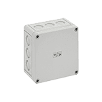 Корпус TK PC 1313-10-m, серая крышка, с входами