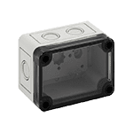 Корпус TK PC 97-6-tm, прозрачная крышка, с входами