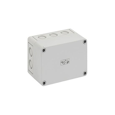 Корпус TK PS 1309-8-m, серая крышка, с входами