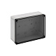 Корпус TK PS 2518-9-to, прозрачная крышка, без входов