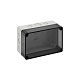 Корпус TK PC 1811-8f-tm, прозрачная крышка, с входами