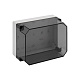 Корпус TK PS 2518-13f-to, прозрачная крышка, без входов