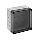 Корпус TK PC 1818-11-tm, прозрачная крышка, с входами