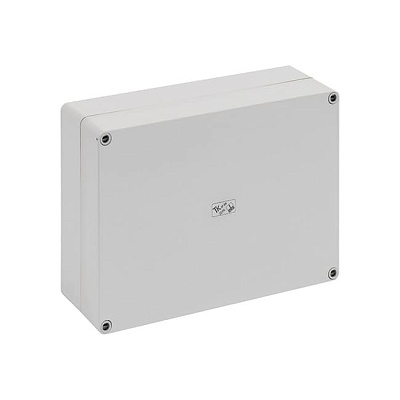 Корпус TK PS 2518-8f-o, серая крышка, без входов