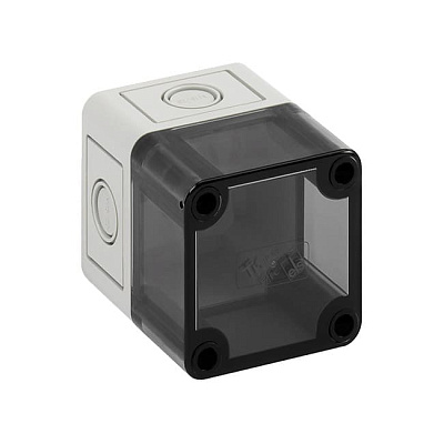 Корпус TK PC 77-8-tm, прозрачная крышка, с входами
