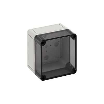 Корпус TK PS 1111-9-to, прозрачная крышка, без входов