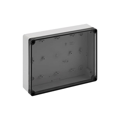 Корпус TK PS 2518-6f-to, прозрачная крышка, без входов
