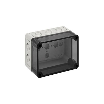 Корпус TK PS 1309-8-tm, прозрачная крышка, с входами