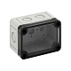 Корпус TK PC 97-6-tm, прозрачная крышка, с входами