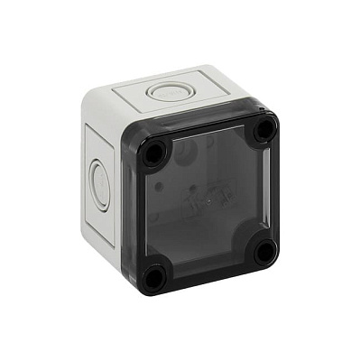 Корпус TK PC 77-6-m, прозрачная крышка, с входами