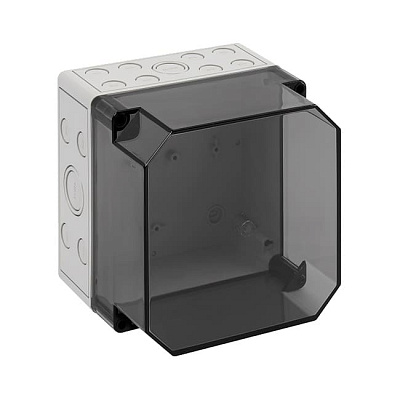 Корпус TK PC 1818-16-tm, прозрачная крышка, с входами