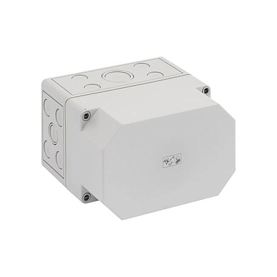 Корпус TK PC 1811-16-m, серая крышка, с входами