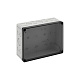 Корпус TK PS 2518-9-tm, прозрачная крышка, с входами