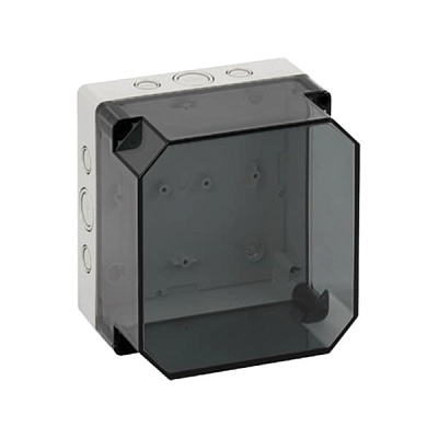 Корпус TK PS 1818-13f-tm, прозрачная крышка, с входами