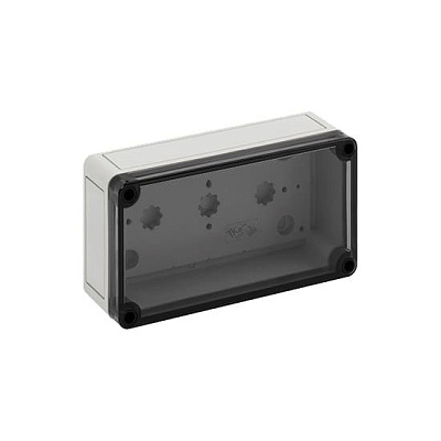 Корпус TK PS 1809-6-to, прозрачная крышка, без входов