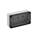 Корпус TK PS 1809-6-to, прозрачная крышка, без входов