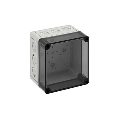 Корпус TK PS 1313-10-tm, прозрачная крышка, с входами
