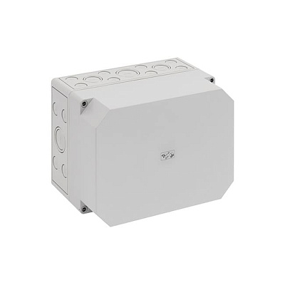 Корпус TK PC 2518-16-m, серая крышка, с входами