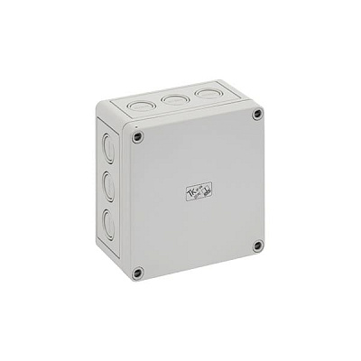 Корпус TK PC 1313-7-m, серая крышка, с входами