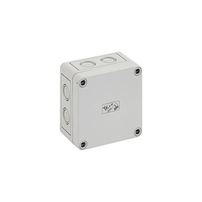 Корпус TK PC 99-6-m, серая крышка, с входами