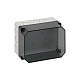 Корпус TK PC 2518-16-tm, прозрачная крышка, с входами