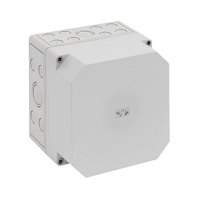 Корпус TK PC 1818-16-m, серая крышка, с входами