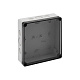 Корпус TK PC 1818-6f-tm, прозрачная крышка, с входами