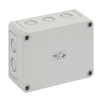 Корпус TK PS 1309-6-m, серая крышка, с входами
