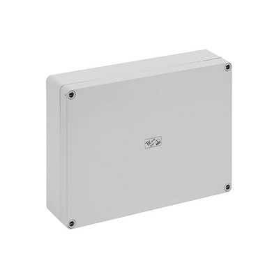 Корпус TK PS 2518-6f-o, серая крышка, без входов