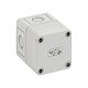 Корпус TK PC 77-8-m, серая крышка, с входами