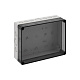 Корпус TK PC 2518-8f-tm, прозрачная крышка, с входами